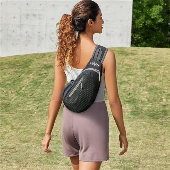 G4Free Sling Backpack Small Crossbody Bag Chest Shoulder Pack for Hiking - Picture 2 of 7